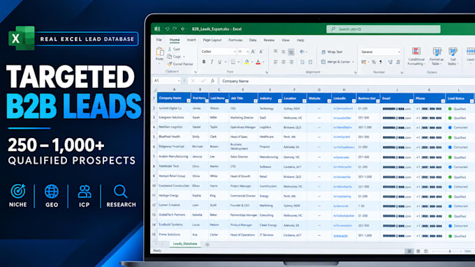 build a targeted b2b prospect list for your niche