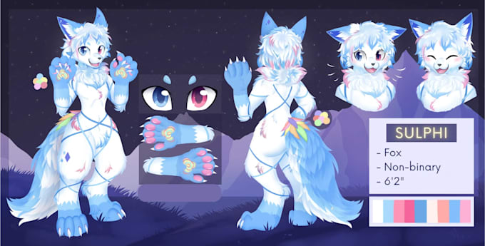 draw furry reference sheet nsfw fursona ref sheet furry art anime characte sheet
