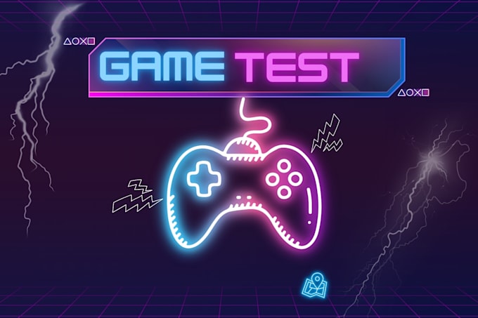 be your game tester for professional game testing and QA testing