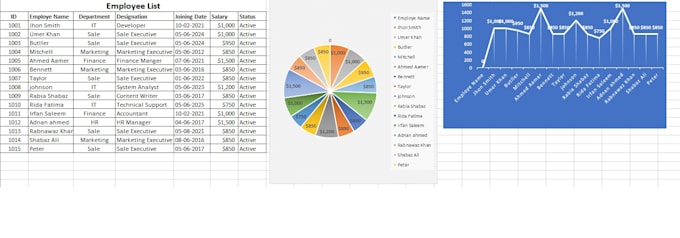 do excel data entry and microsoft word work
