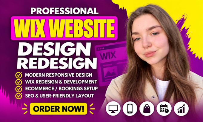 wix website redesign wix website design wix website development wix website