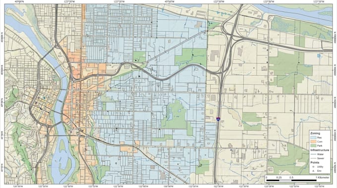 do gis georeferencing, digitizing, shapefile, kml, geojson and mapping