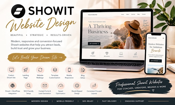 showit website design showit website redesign showit design showit website