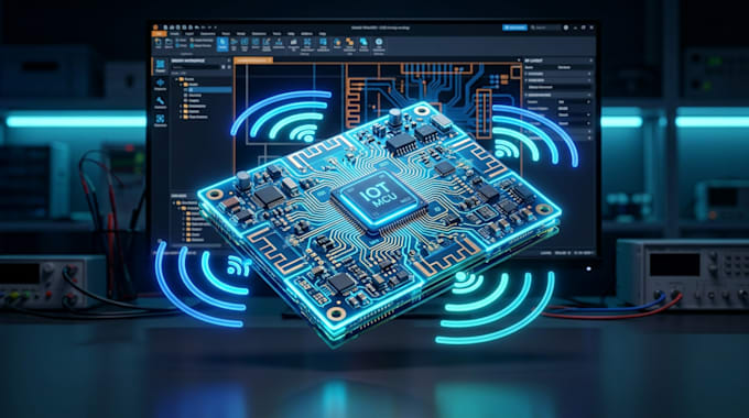 do wireless iot pcb design and hardware prototyping in kicad or altium