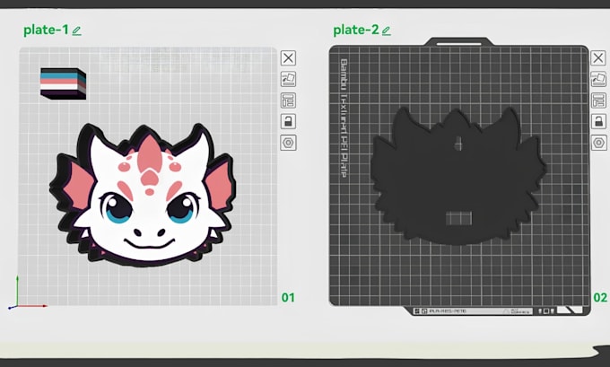 create custom 3d lightbox lithophane shadow box stl design for 3d printing decor