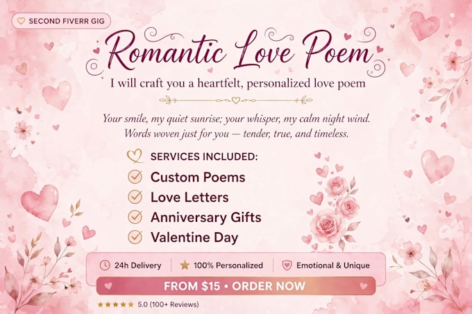write a beautiful personalized love poem