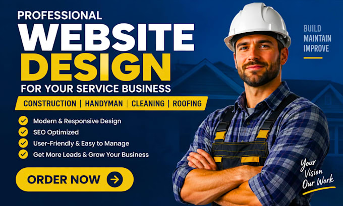 design handyman website plumber website for electrician using wordpress
