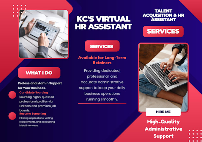 virtual HR support for recruitment and candidate sourcing