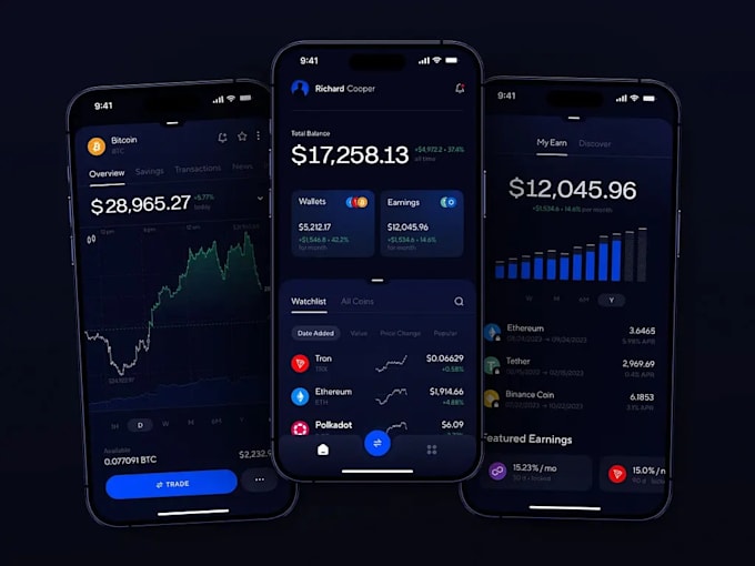 develop fintech app, payment app, loan app, or banking app
