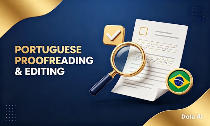proofread and edit your brazilian portuguese text