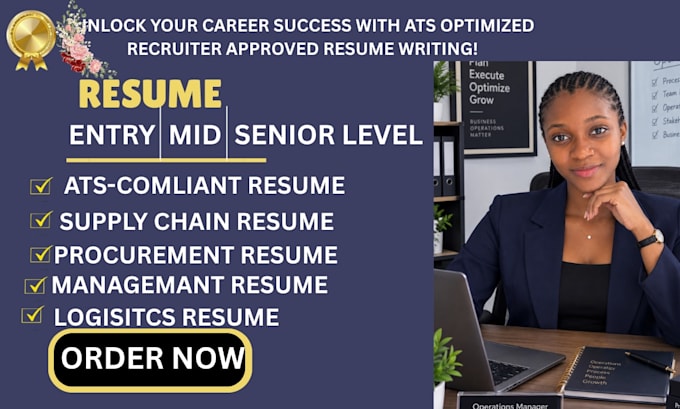 write an ats optimized operations manager, business operations, resume or cv