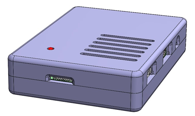 design a pcb enclosure and electronic casing for 3d printing