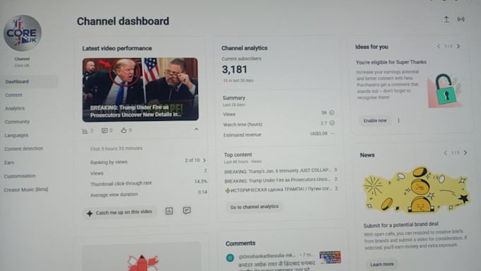 help optimize your youtube channel for monetization