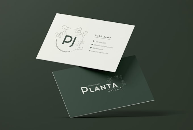 design a professional custom business card