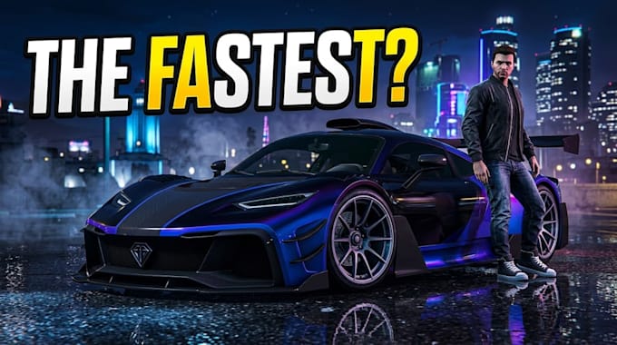 design a cinematic high CTR gta thumbnail for youtube