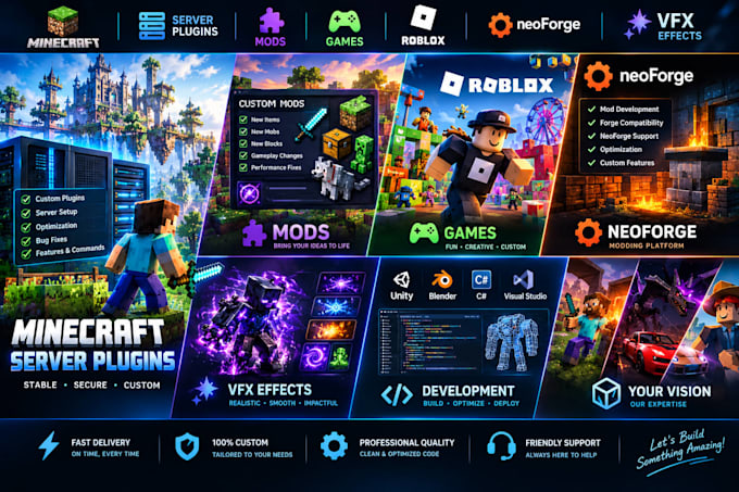 fix minecraft server plugin mods games roblox create neoforge roblox vxf effect