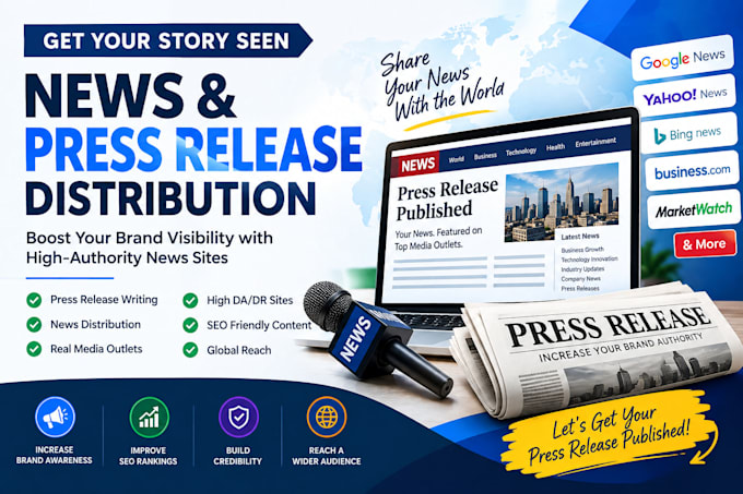 publish your press release on top news websites