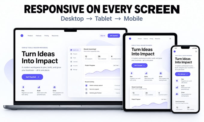 convert your figma design into responsive react or nextjs frontend website app