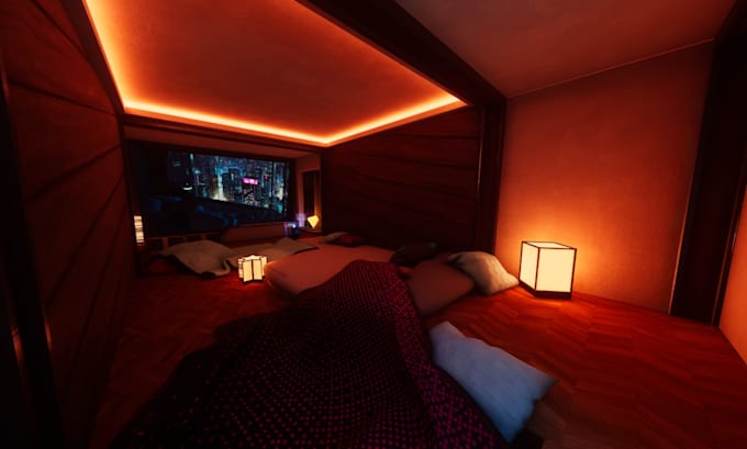 create interactive vrchat world, vrc map, 3d unity world, metaverse environment