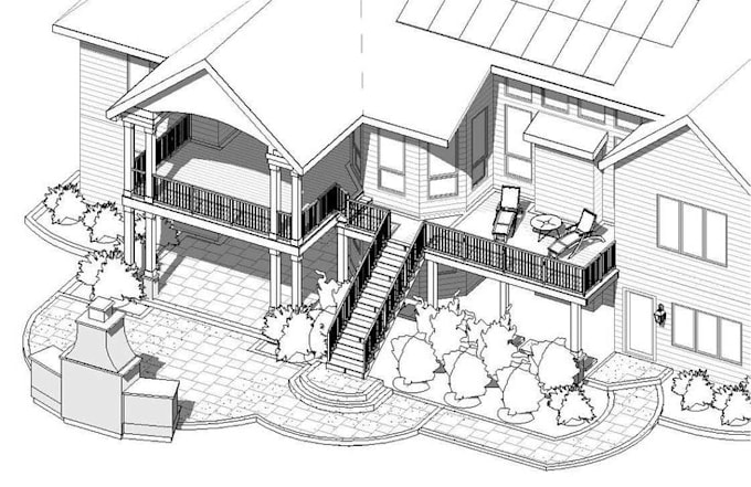 design deck layouts, framing plans and technical drawings