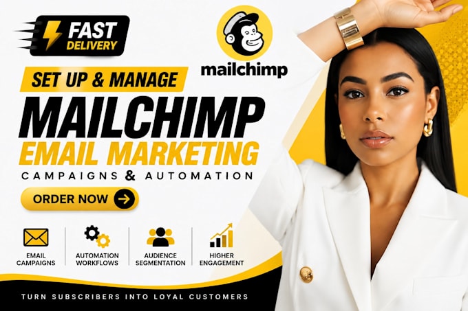 build mailchimp email campaigns and automation workflows