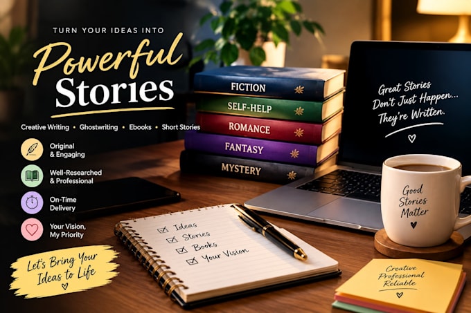 write captivating creative stories