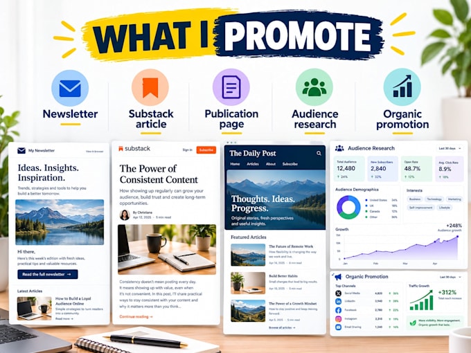 do substack promotion organic substack subscribers growth substack newsletter