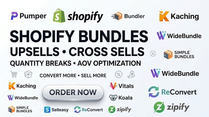 setup shopify product bundle bundle builder upsell and dropshipping store