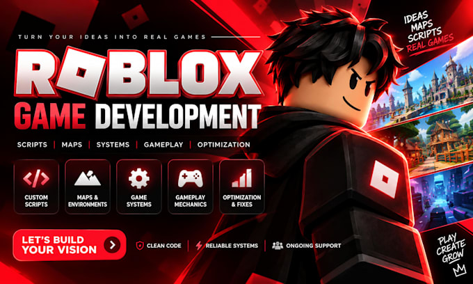 be your roblox studio developer