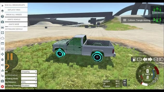 create custom beamng mod map track custom vehicle