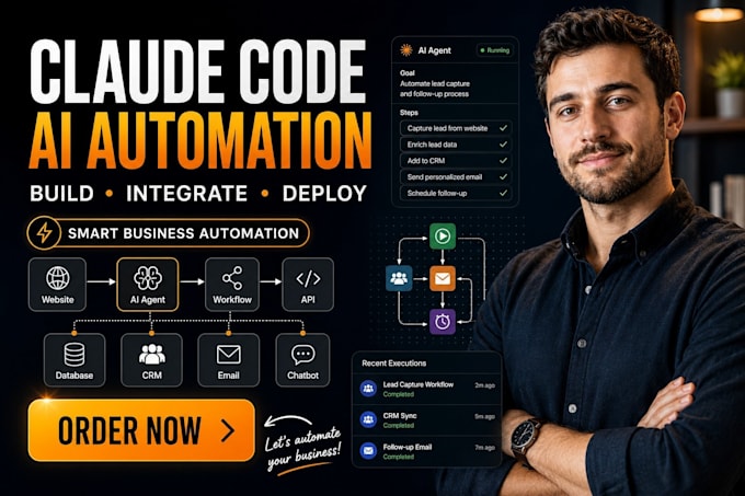 build and deploy claude code ai automation, ai agent, claude mcp, claude expert