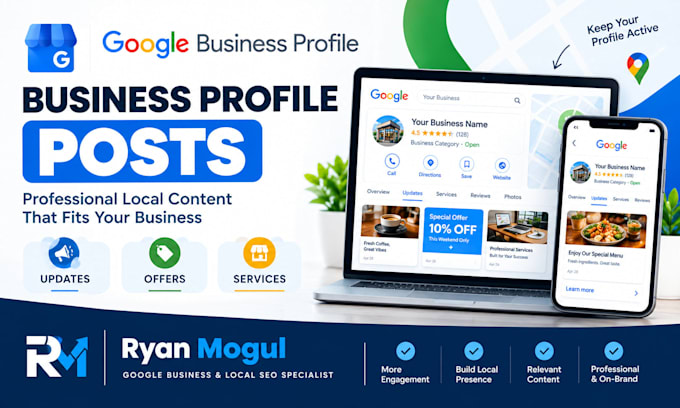 create engaging google business post for local SEO