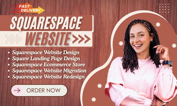 develop, design and build squarespace store, squarespace website, squarespace