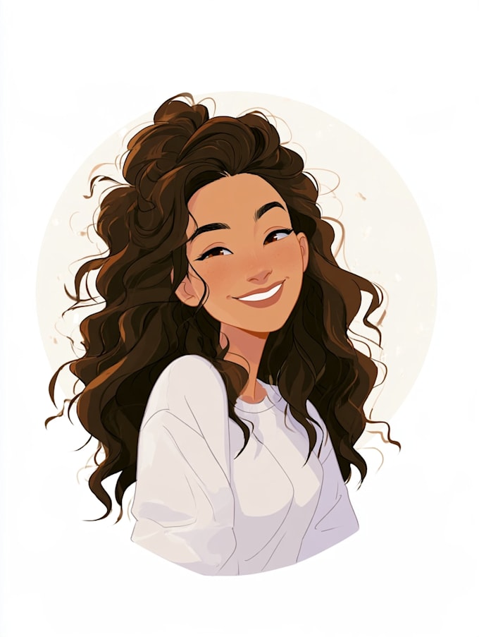 draw cartoon portrait in disney cartoon