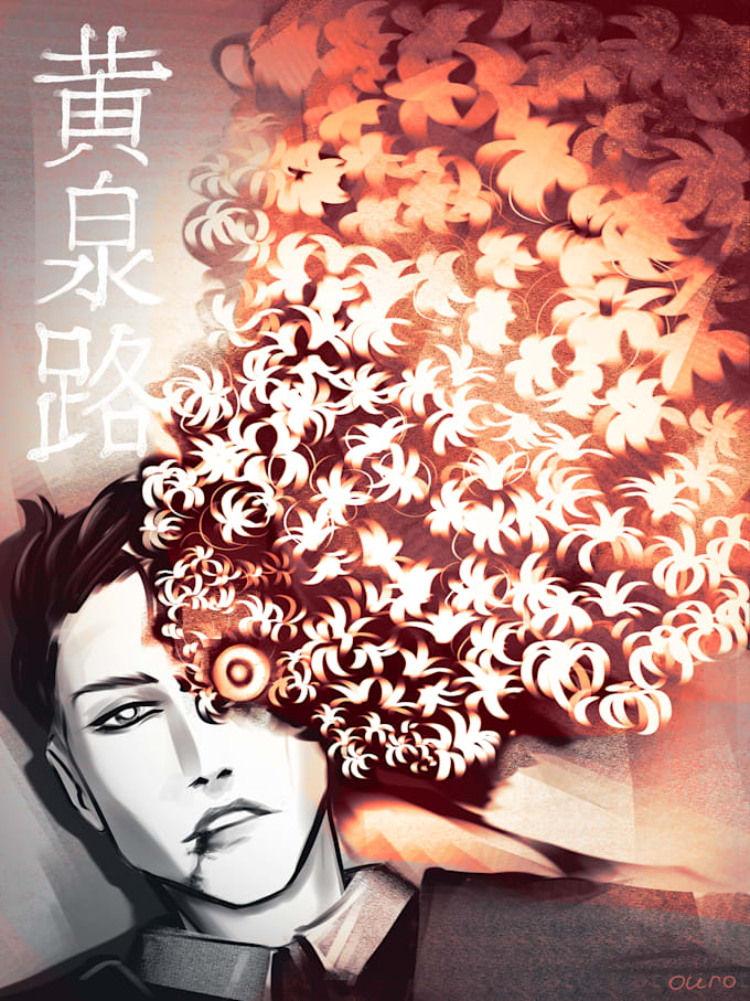 draw character art and dark atmospheric illustrations