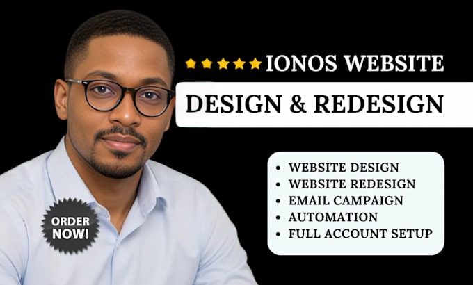 ionos website design, ionos website redesign, wordpress website, hostinger
