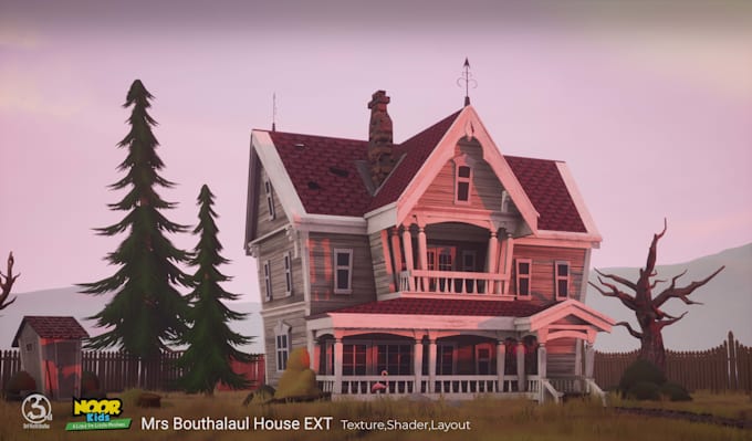 design game assets, character modeling and texturing