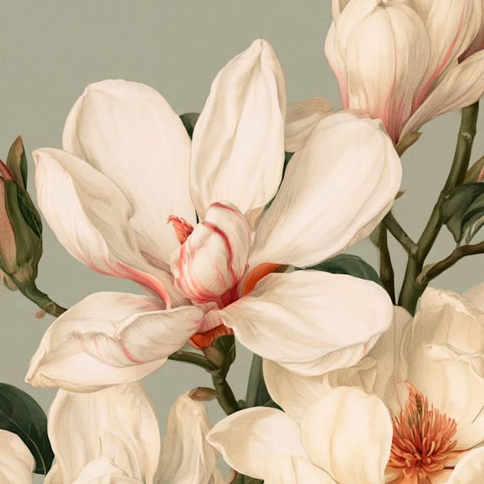 flower line art illustration