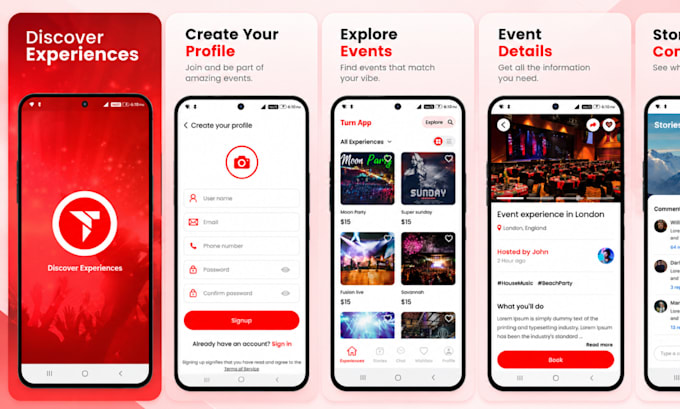 design app store and play store screenshots for your mobile app