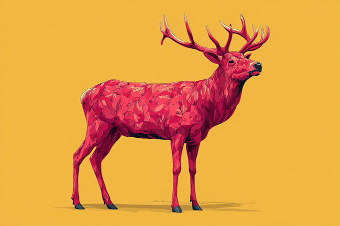 draw realistic animal illustration
