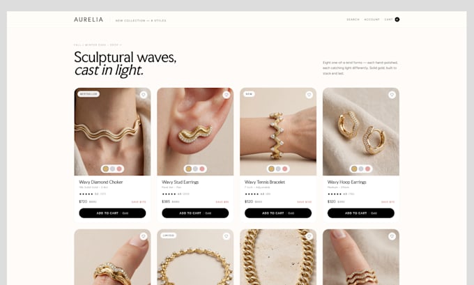 design a cro focused figma ecommerce UI UX design website and app