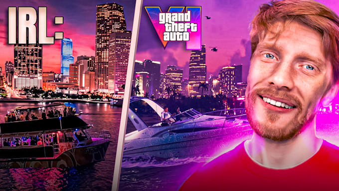 design viral irl and challenge, gaming  youtube thumbnails