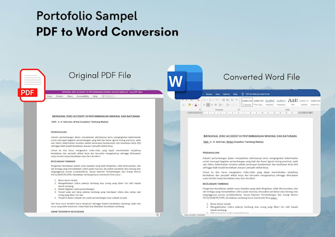 convert PDF to editable word document