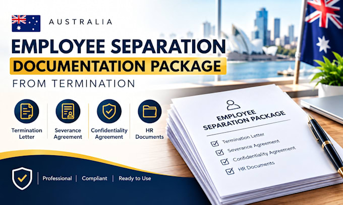 prepare your complete employee separation documentation package from termination