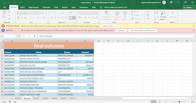 format, clean, split data excel