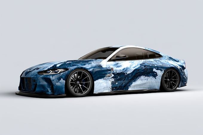 car wrap vehicle wrap truck wrap racing car wrap