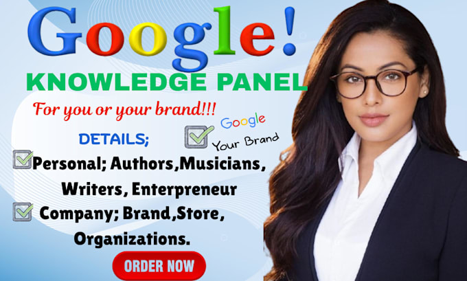 create a verified google knowledge panel for brands and persons visibility
