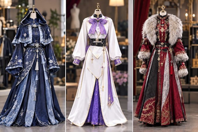 sew custom cosplay costume