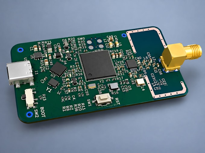 design rf pcb layout for high frequency, wifi and wireless electronics