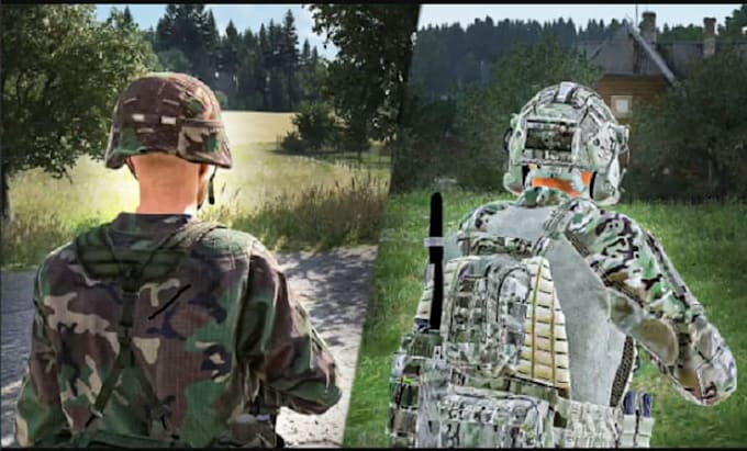 create mods retextures and custom development for arma 3 and arma reforger